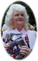 mary at lourdes with petitions