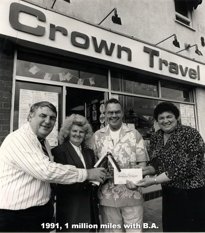 mary malone with travel agent