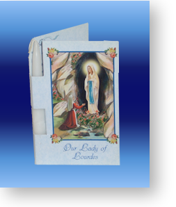 lourdes candle